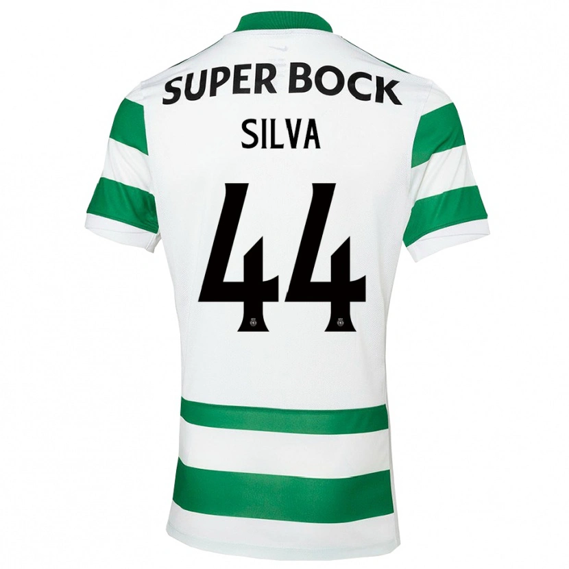 Danxen Heren Pedro Silva #44 Groen Wit Thuisshirt Thuistenue 2025/26 T-Shirt