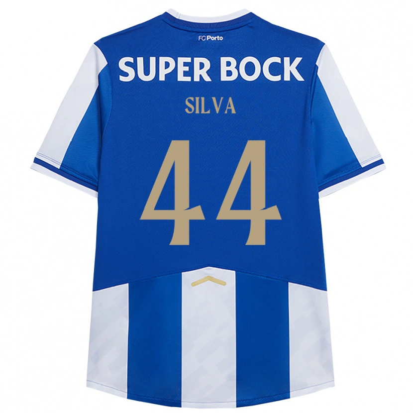 Danxen Heren Felipe Silva #44 Blauw Wit Thuisshirt Thuistenue 2025/26 T-Shirt