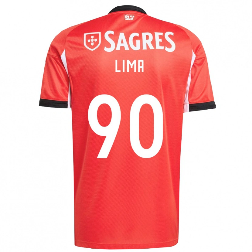Danxen Heren Ivan Lima #90 Rood Wit Thuisshirt Thuistenue 2025/26 T-Shirt