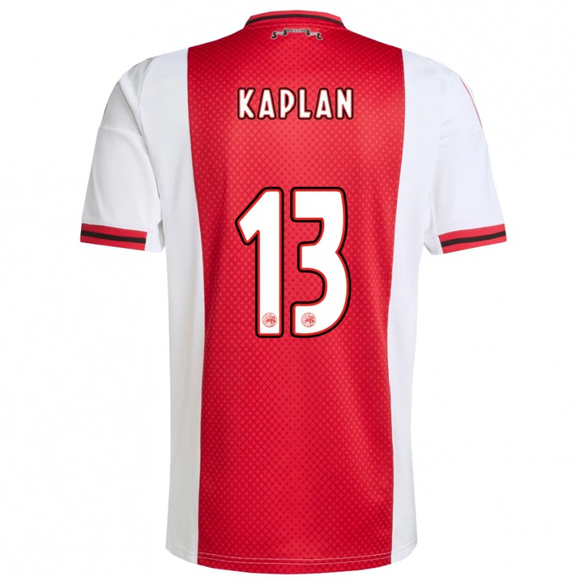 Danxen Heren Ahmetcan Kaplan #13 Rood Wit Thuisshirt Thuistenue 2025/26 T-Shirt