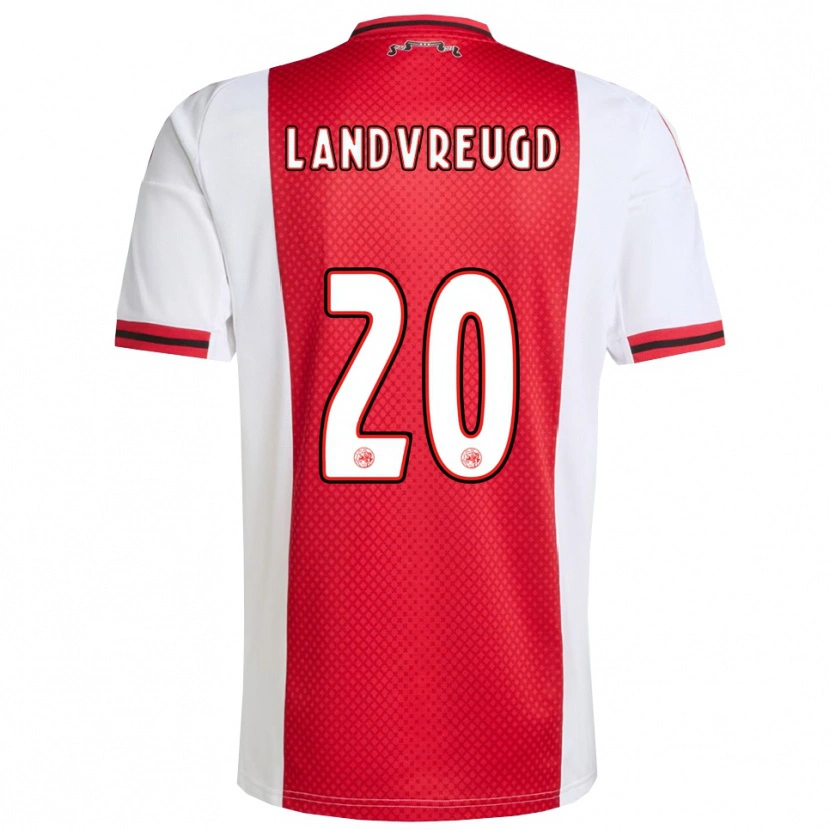 Danxen Heren Nafairon Landvreugd #20 Rood Wit Thuisshirt Thuistenue 2025/26 T-Shirt