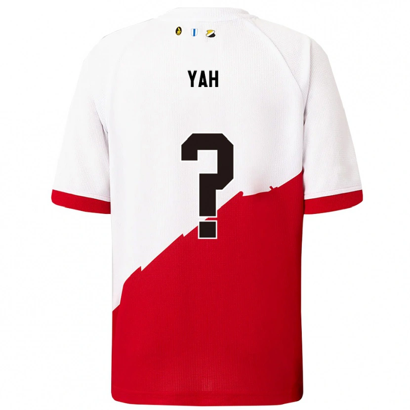 Danxen Heren Gibson Yah #0 Wit Rood Thuisshirt Thuistenue 2025/26 T-Shirt