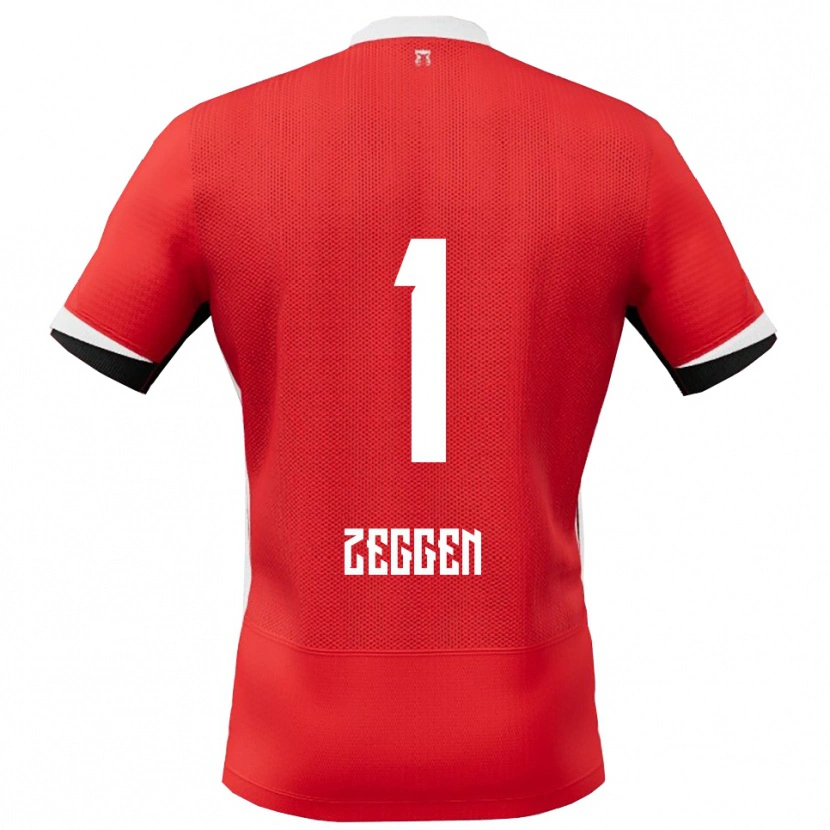Danxen Heren Kiyani Zeggen #1 Rood Wit Thuisshirt Thuistenue 2025/26 T-Shirt