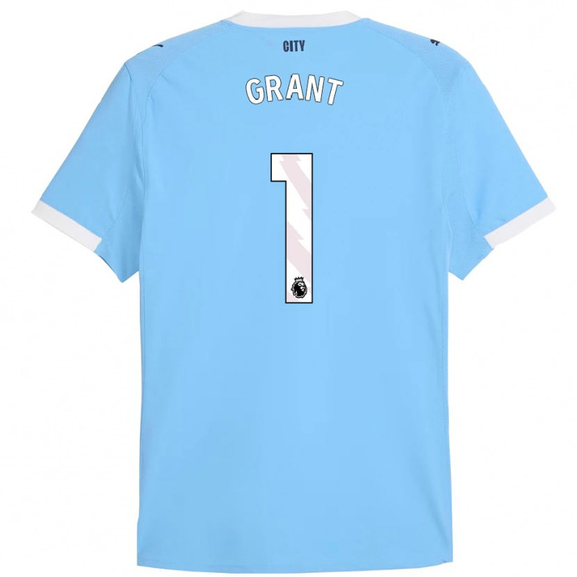 Danxen Heren True Grant #1 Hemelsblauw Wit Thuisshirt Thuistenue 2025/26 T-Shirt