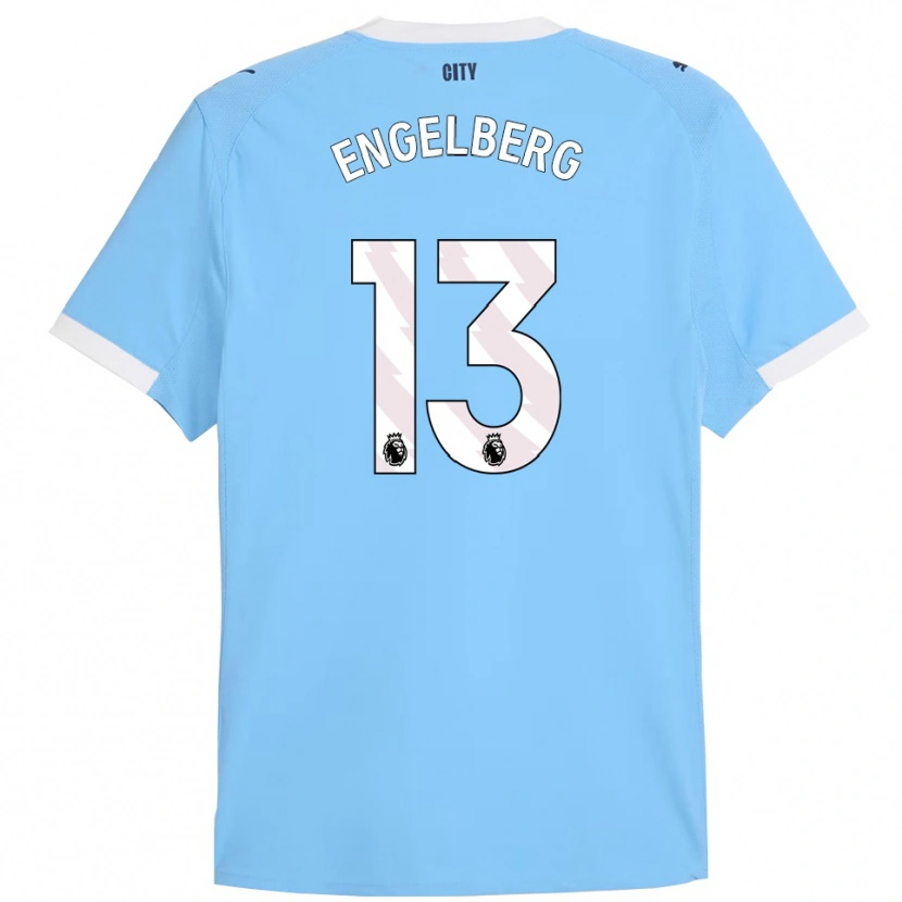 Danxen Heren Stavros Engelberg #13 Hemelsblauw Wit Thuisshirt Thuistenue 2025/26 T-Shirt