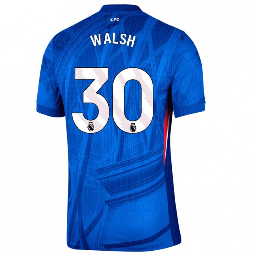 Danxen Heren Keira Walsh #30 Blauw Wit Thuisshirt Thuistenue 2025/26 T-Shirt