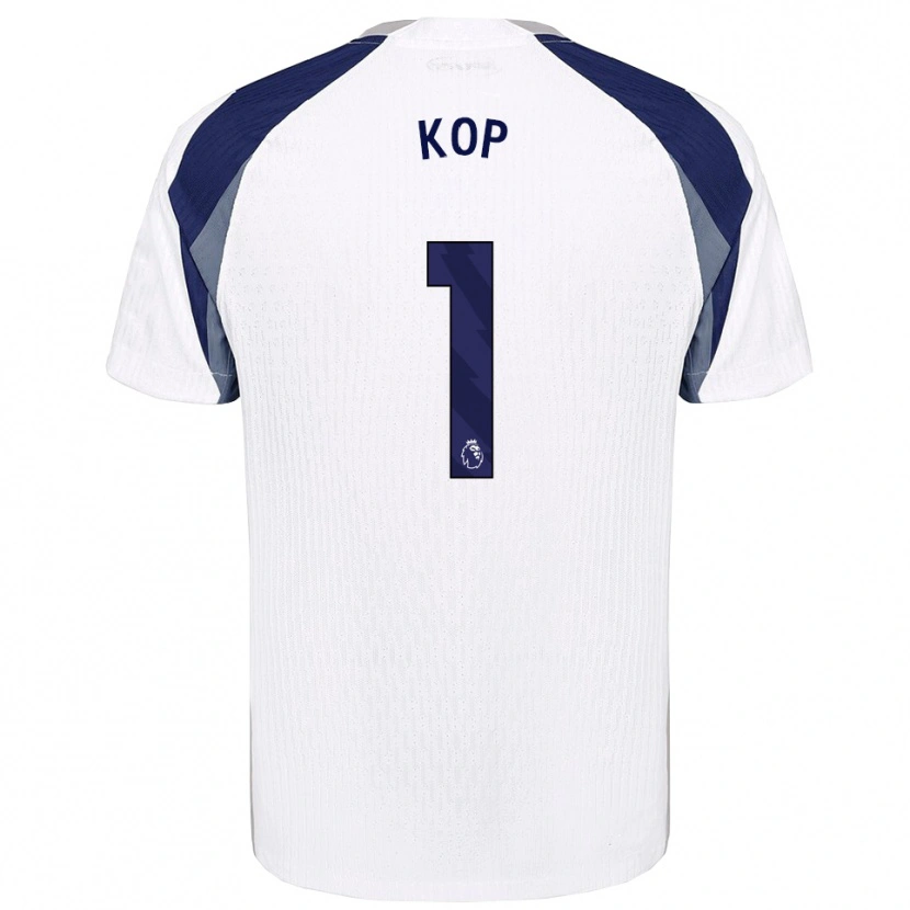 Danxen Heren Lize Kop #1 Wit Marineblauw Thuisshirt Thuistenue 2025/26 T-Shirt