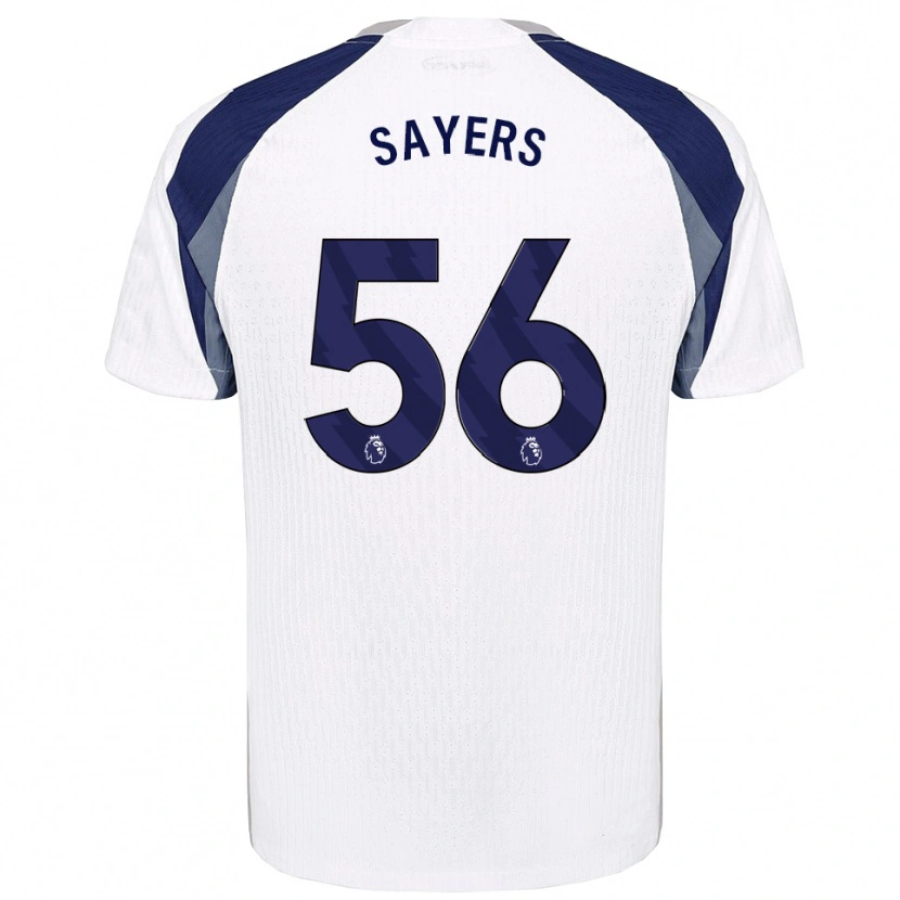 Danxen Heren Charlie Sayers #56 Wit Marineblauw Thuisshirt Thuistenue 2025/26 T-Shirt