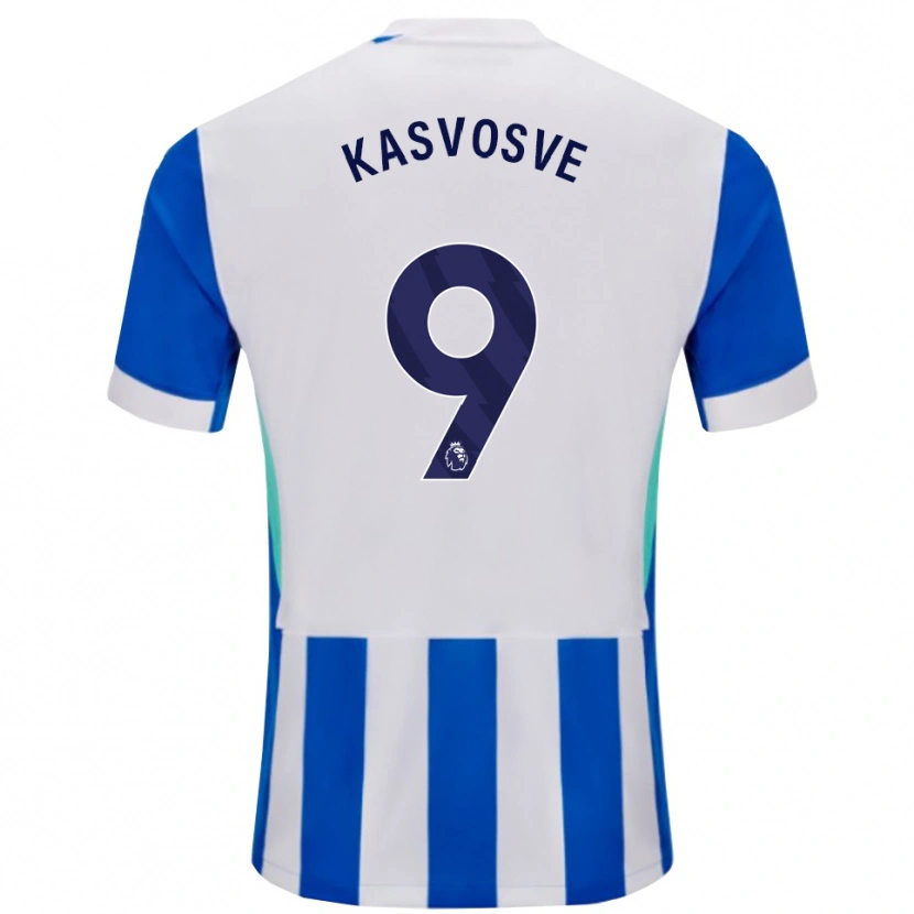 Danxen Heren Henry Kasvosve #9 Blauw Wit Thuisshirt Thuistenue 2025/26 T-Shirt