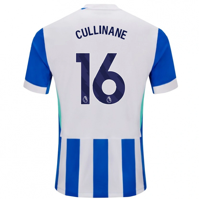 Danxen Heren Billy-Ray Cullinane #16 Blauw Wit Thuisshirt Thuistenue 2025/26 T-Shirt