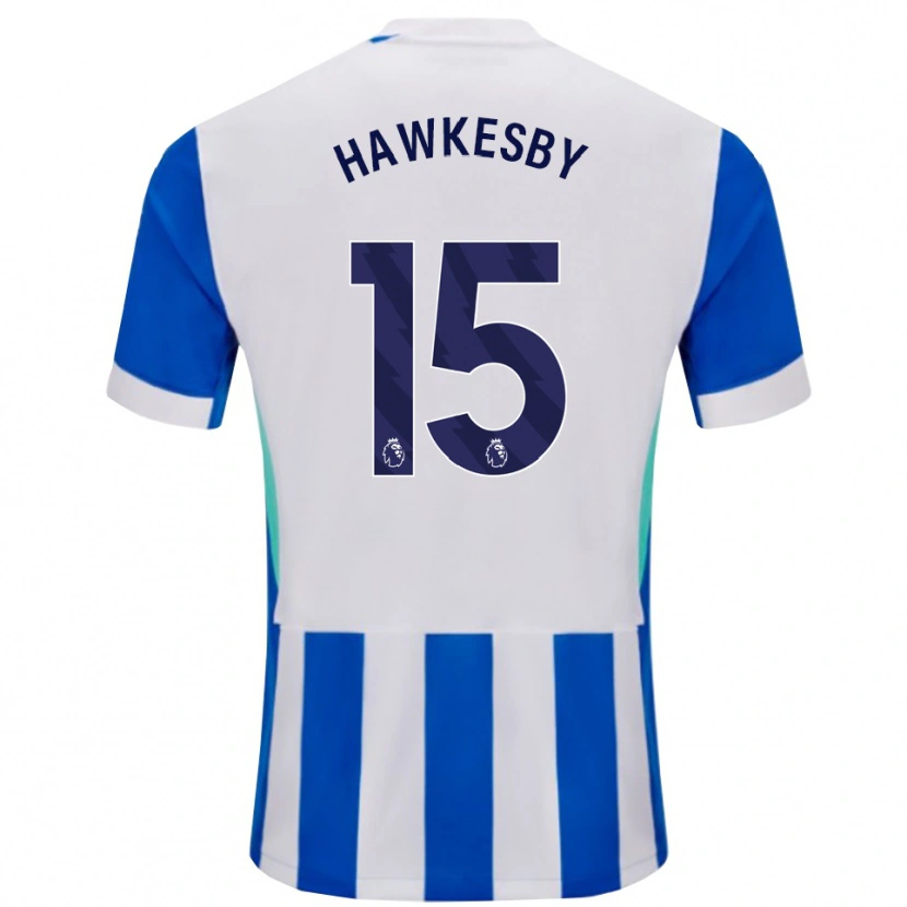 Danxen Heren Mackenzie Hawkesby #15 Blauw Wit Thuisshirt Thuistenue 2025/26 T-Shirt