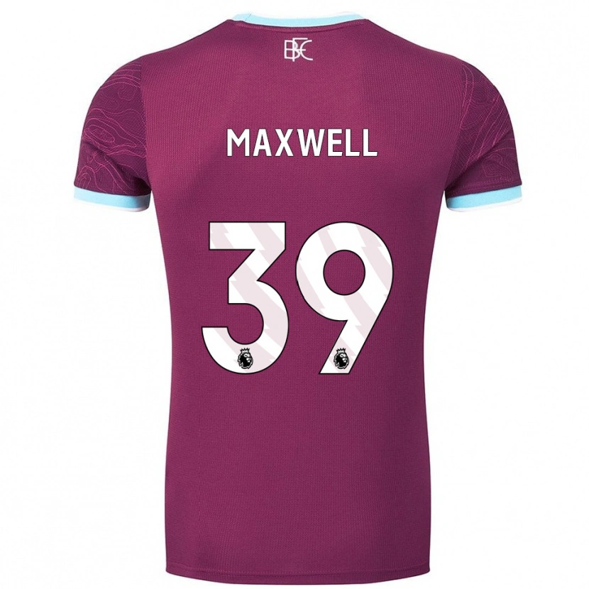Danxen Heren Danielle Maxwell #39 Bourgondisch Hemelsblauw Thuisshirt Thuistenue 2025/26 T-Shirt