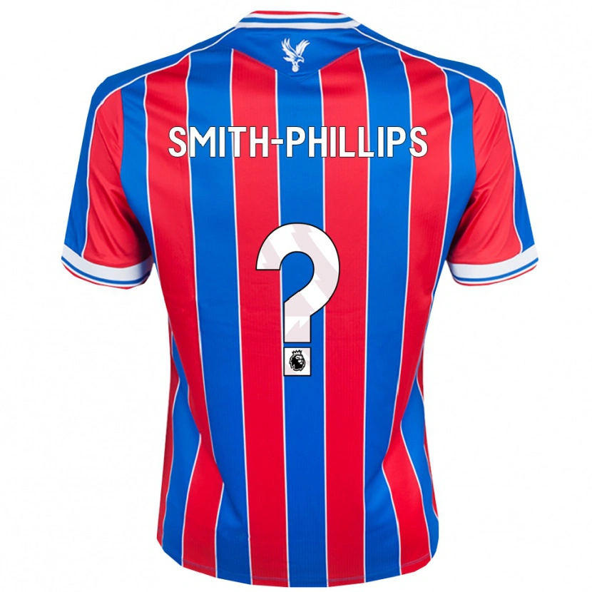 Danxen Heren Kairo Smith-Phillips #0 Blauw Rood Wit Thuisshirt Thuistenue 2025/26 T-Shirt