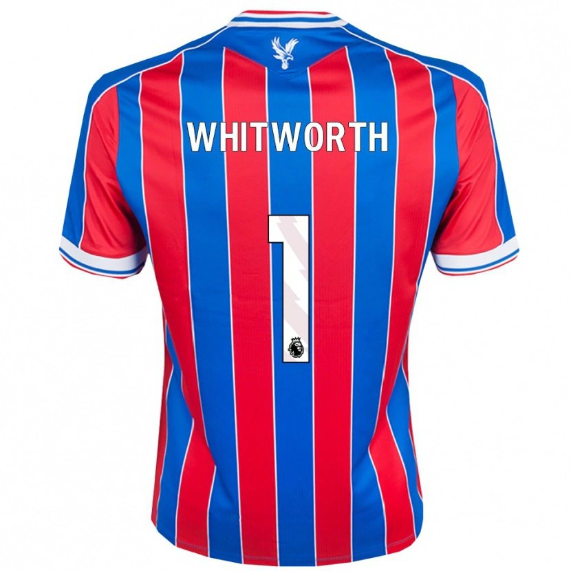 Danxen Heren Harry Whitworth #1 Blauw Rood Wit Thuisshirt Thuistenue 2025/26 T-Shirt