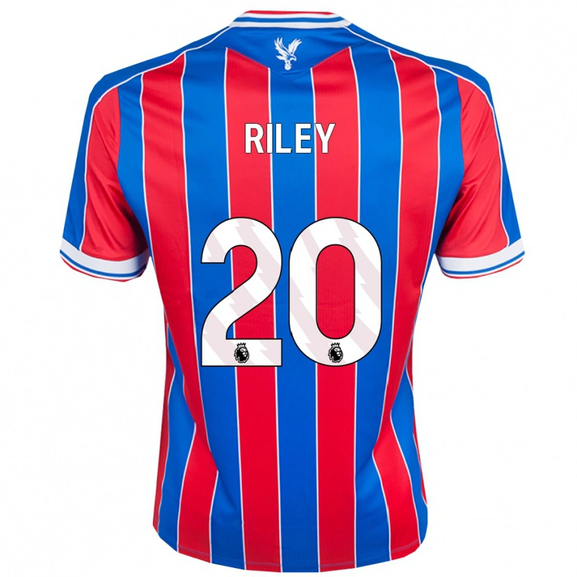 Danxen Heren Indiah-Paige Riley #20 Blauw Rood Wit Thuisshirt Thuistenue 2025/26 T-Shirt
