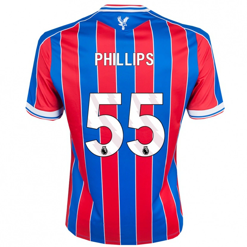 Danxen Heren Killian Phillips #55 Blauw Rood Wit Thuisshirt Thuistenue 2025/26 T-Shirt