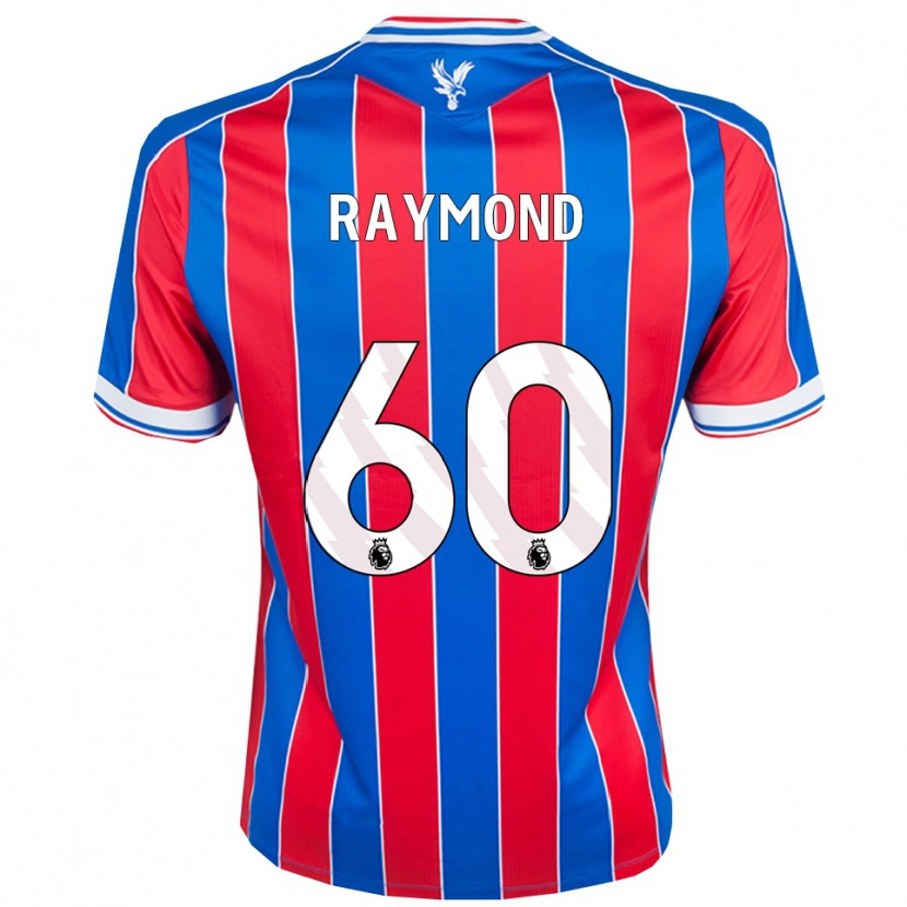 Danxen Heren Jadan Raymond #60 Blauw Rood Wit Thuisshirt Thuistenue 2025/26 T-Shirt