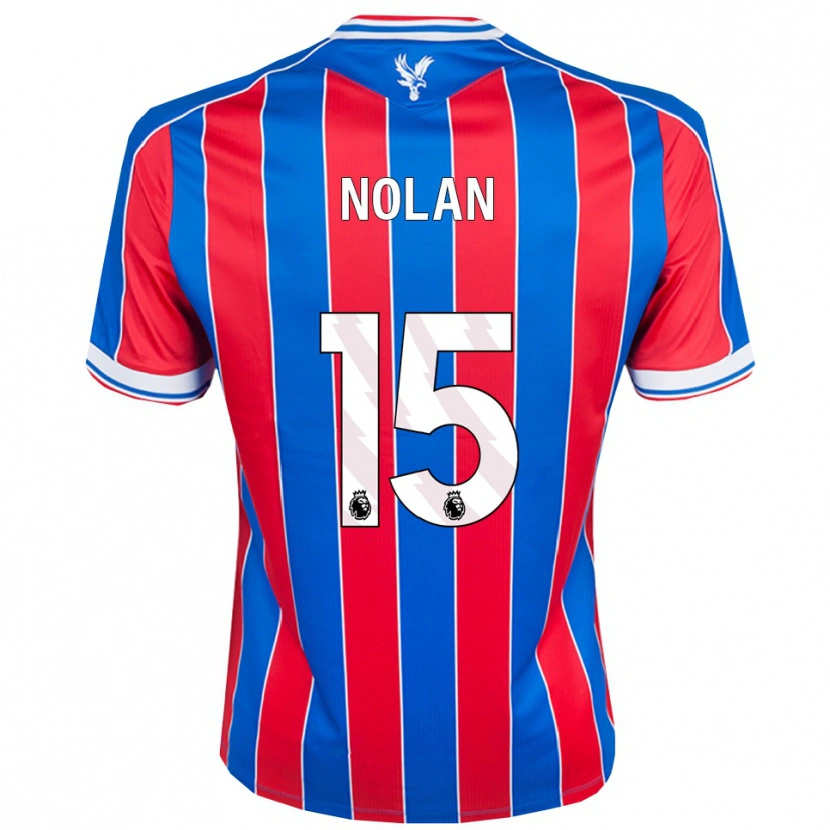 Danxen Heren Hayley Nolan #15 Blauw Rood Wit Thuisshirt Thuistenue 2025/26 T-Shirt