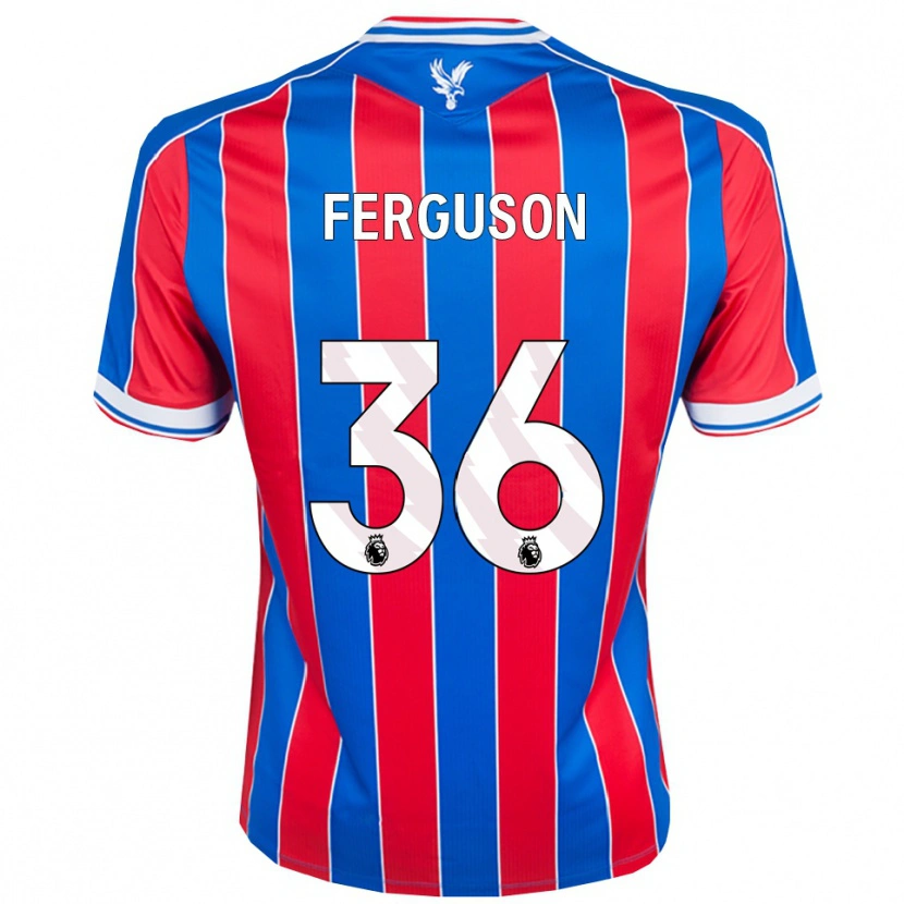 Danxen Heren Nathan Ferguson #36 Blauw Rood Wit Thuisshirt Thuistenue 2025/26 T-Shirt