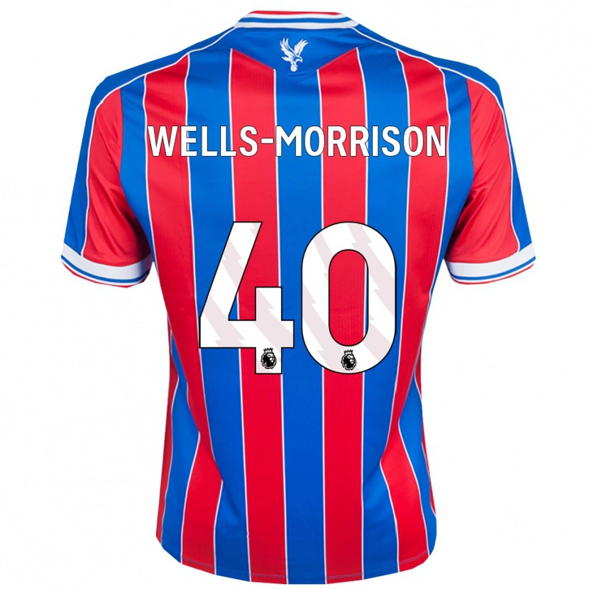 Danxen Heren Jack Wells-Morrison #40 Blauw Rood Wit Thuisshirt Thuistenue 2025/26 T-Shirt