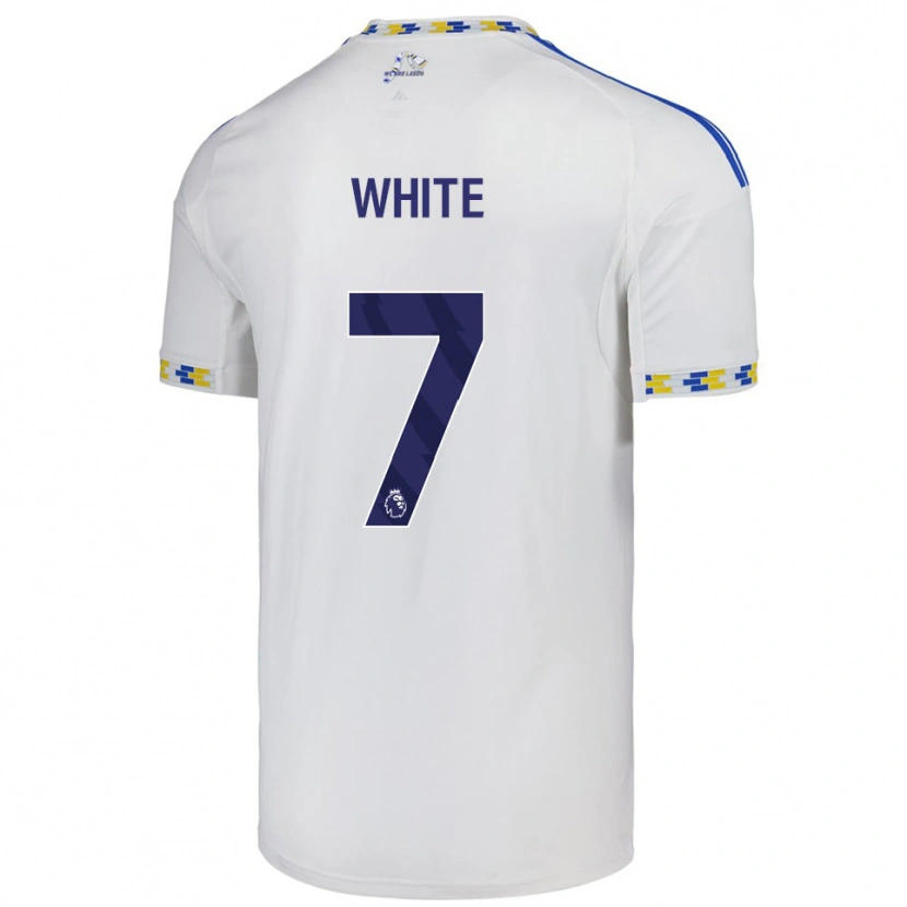 Danxen Heren Logan White #7 Wit Blauw Thuisshirt Thuistenue 2025/26 T-Shirt