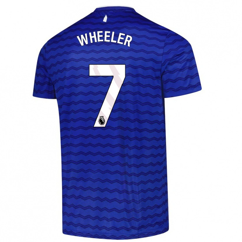Danxen Heren Clare Wheeler #7 Blauw Marineblauw Thuisshirt Thuistenue 2025/26 T-Shirt