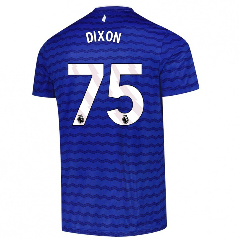 Danxen Heren Roman Dixon #75 Blauw Marineblauw Thuisshirt Thuistenue 2025/26 T-Shirt