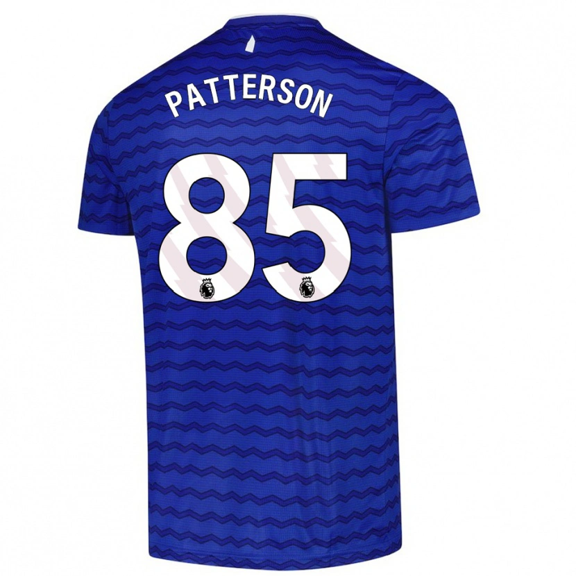 Danxen Heren Jack Patterson #85 Blauw Marineblauw Thuisshirt Thuistenue 2025/26 T-Shirt
