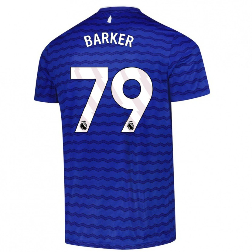 Danxen Heren Owen Barker #79 Blauw Marineblauw Thuisshirt Thuistenue 2025/26 T-Shirt
