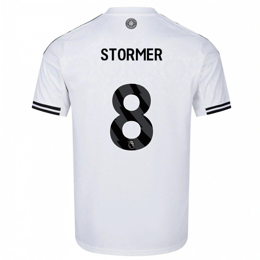 Danxen Heren Becky Stormer #8 Wit Zwart Thuisshirt Thuistenue 2025/26 T-Shirt
