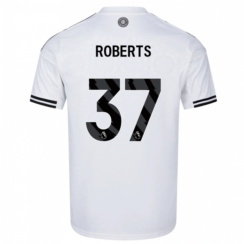 Danxen Heren Sophia Roberts #37 Wit Zwart Thuisshirt Thuistenue 2025/26 T-Shirt