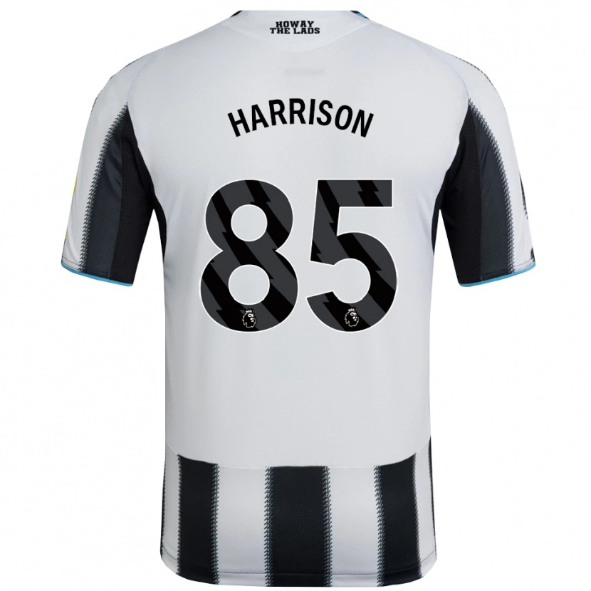 Danxen Heren Adam Harrison #85 Zwart Wit Thuisshirt Thuistenue 2025/26 T-Shirt