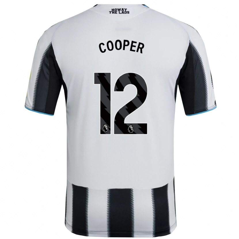 Danxen Heren Deanna Cooper #12 Zwart Wit Thuisshirt Thuistenue 2025/26 T-Shirt