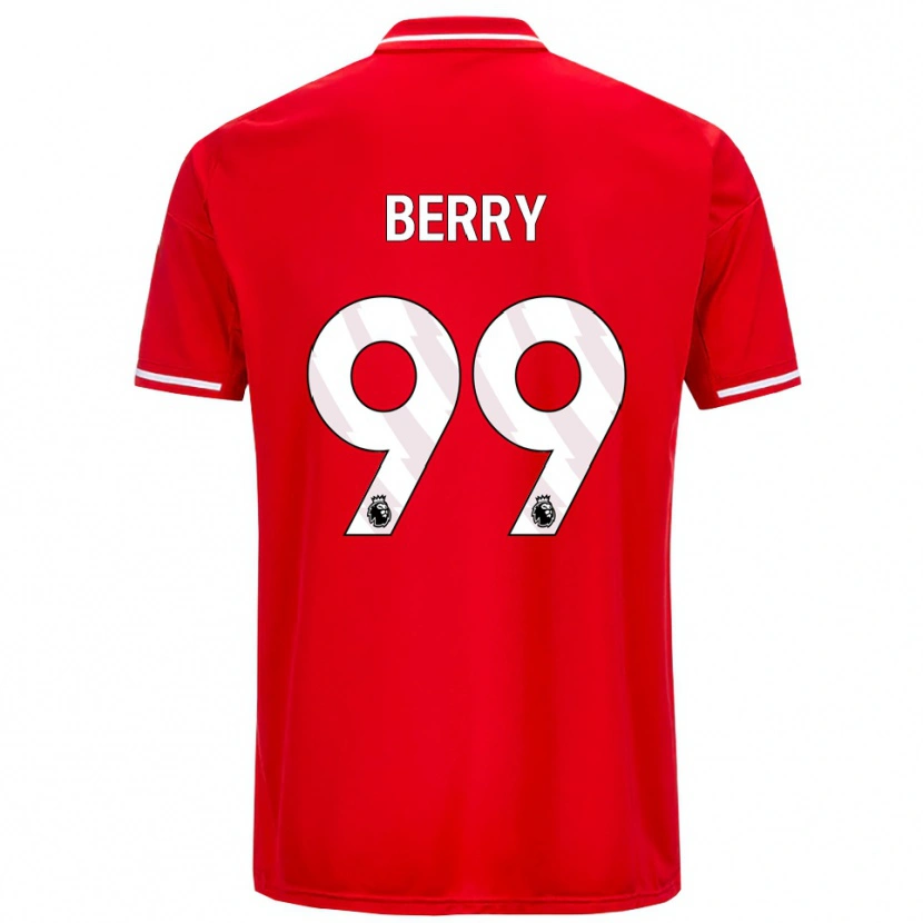 Danxen Heren Adam Berry #99 Rood Wit Thuisshirt Thuistenue 2025/26 T-Shirt