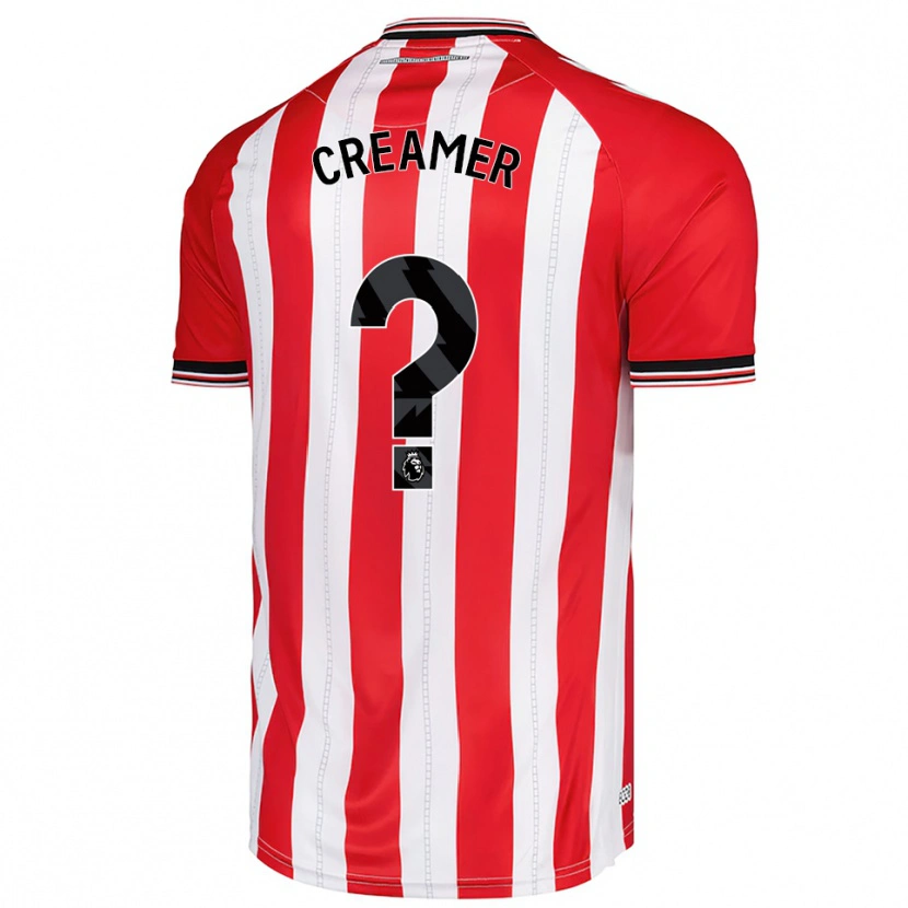 Danxen Heren Ben Creamer #0 Rood Wit Thuisshirt Thuistenue 2025/26 T-Shirt