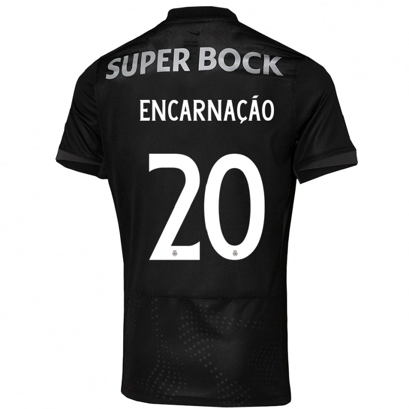 Danxen Heren Telma Encarnação #20 Zwart Wit Uitshirt Uittenue 2025/26 T-Shirt