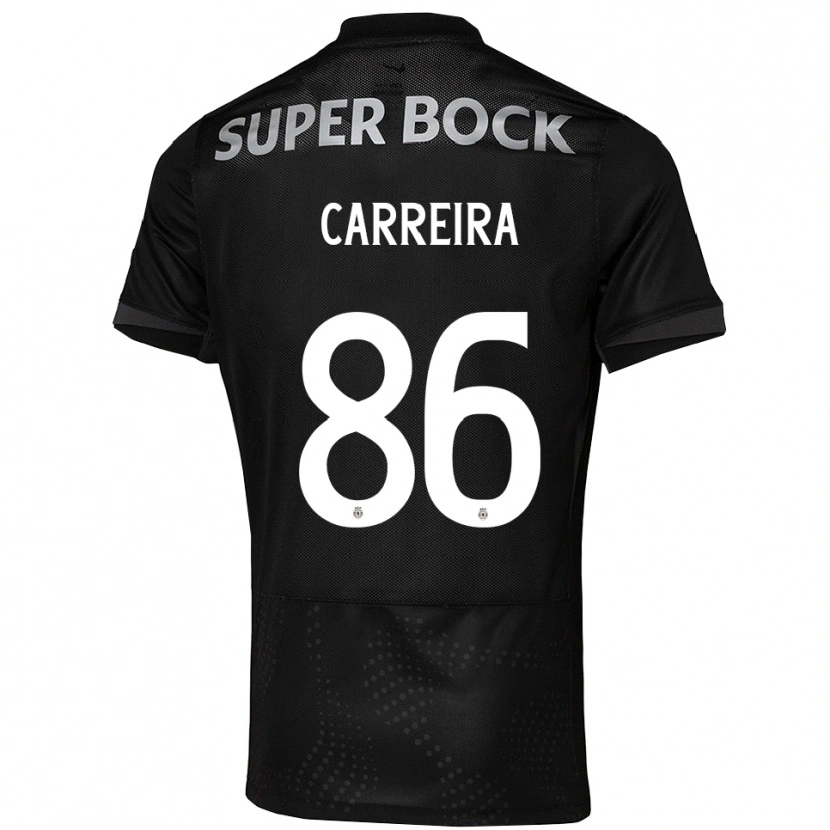Danxen Heren Eva Carreira #86 Zwart Wit Uitshirt Uittenue 2025/26 T-Shirt
