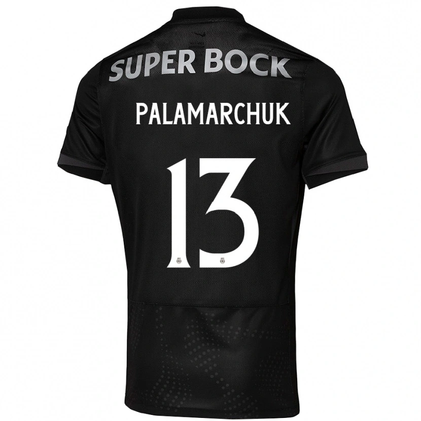 Danxen Heren Cristiano Vitaly Palamarchuk #13 Zwart Wit Uitshirt Uittenue 2025/26 T-Shirt