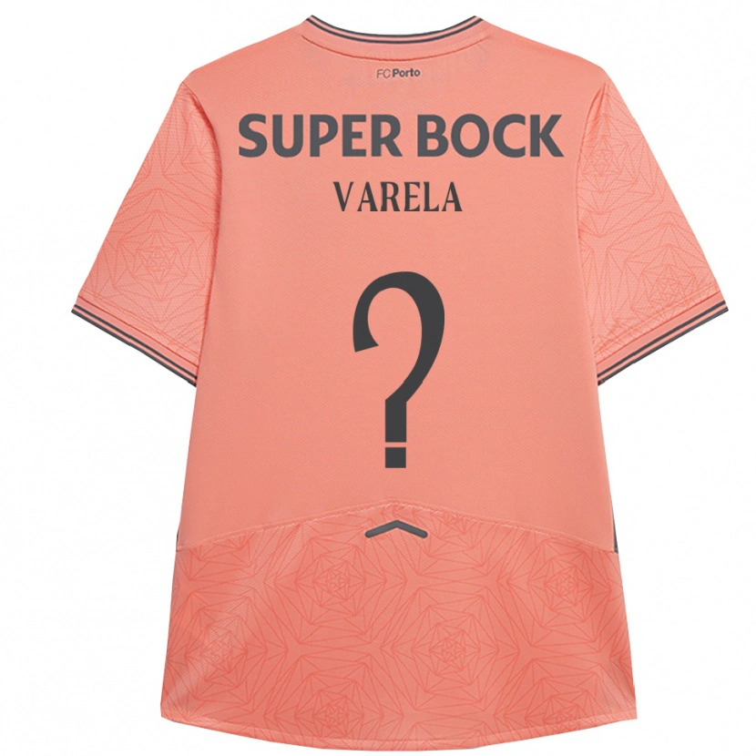 Danxen Heren Cardoso Varela #0 Roze Marineblauw Uitshirt Uittenue 2025/26 T-Shirt