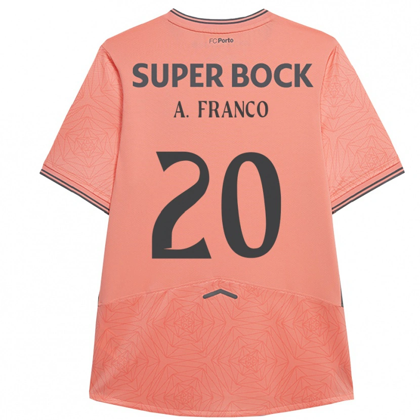 Danxen Heren André Franco #20 Roze Marineblauw Uitshirt Uittenue 2025/26 T-Shirt