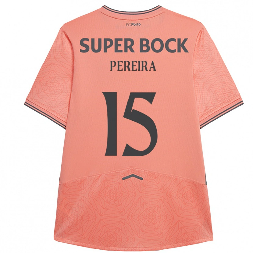 Danxen Heren Yoan Pereira #15 Roze Marineblauw Uitshirt Uittenue 2025/26 T-Shirt