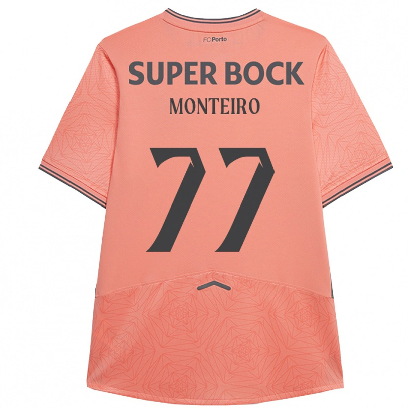 Danxen Heren Rui Monteiro #77 Roze Marineblauw Uitshirt Uittenue 2025/26 T-Shirt