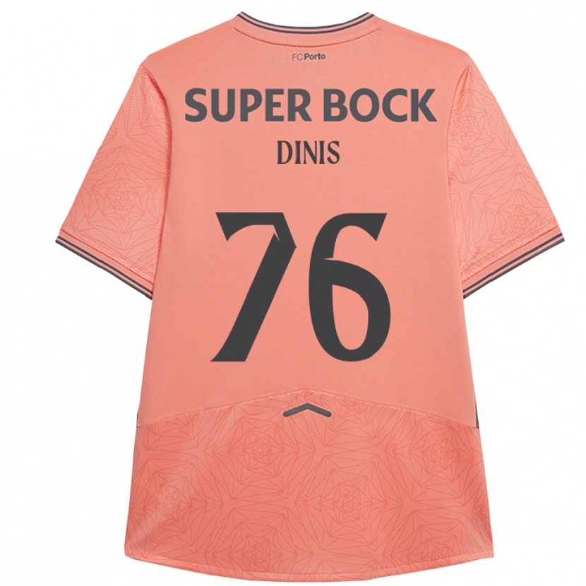 Danxen Heren Dinis #76 Roze Marineblauw Uitshirt Uittenue 2025/26 T-Shirt