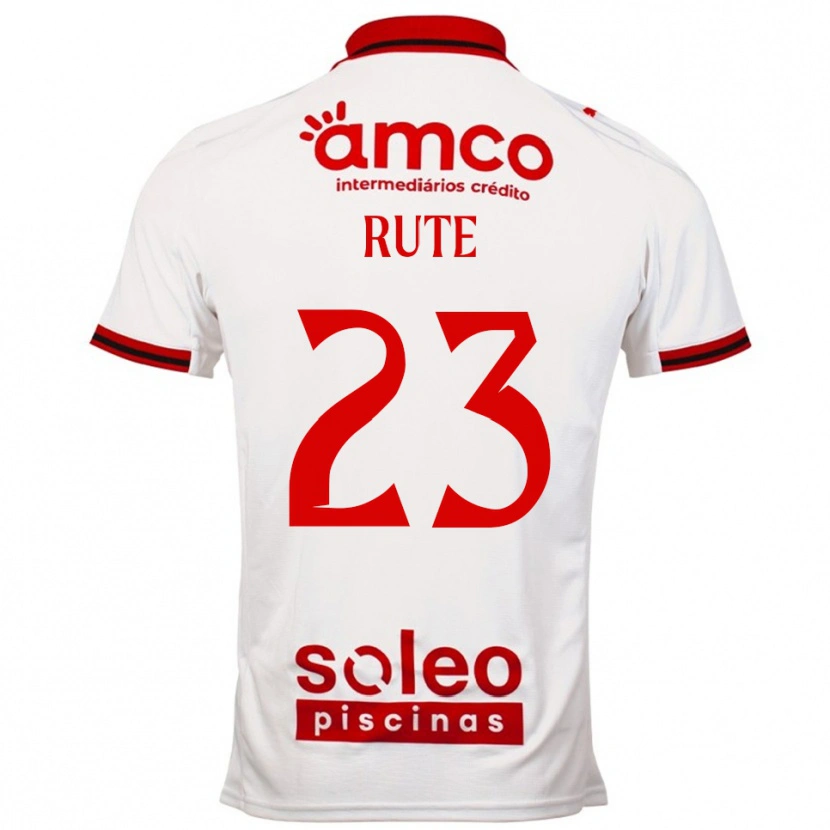 Danxen Heren Ana Rute #23 Wit Rood Uitshirt Uittenue 2025/26 T-Shirt