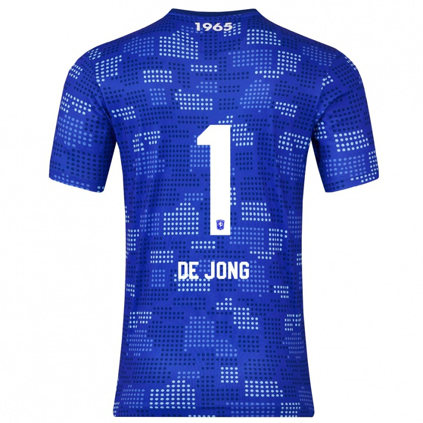 Danxen Heren Danielle De Jong #1 Blauw Hemelsblauw Uitshirt Uittenue 2025/26 T-Shirt