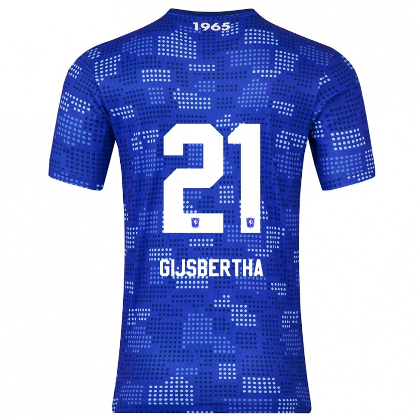 Danxen Heren Tyrese Gijsbertha #21 Blauw Hemelsblauw Uitshirt Uittenue 2025/26 T-Shirt