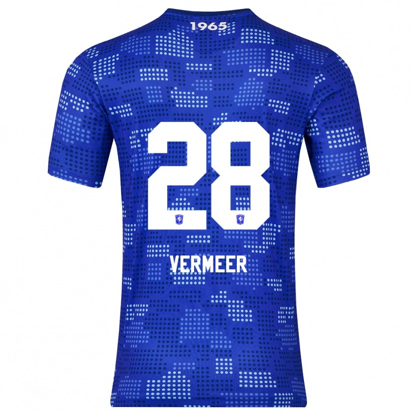 Danxen Heren Sofie Rianne Vermeer #28 Blauw Hemelsblauw Uitshirt Uittenue 2025/26 T-Shirt