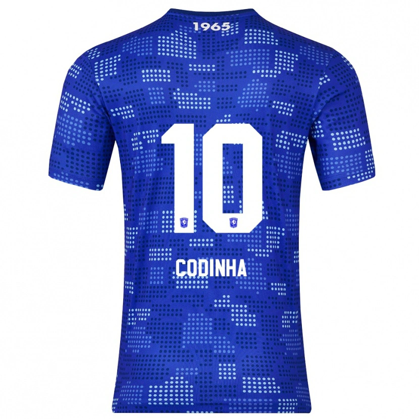 Danxen Heren Tiago Codinha #10 Blauw Hemelsblauw Uitshirt Uittenue 2025/26 T-Shirt