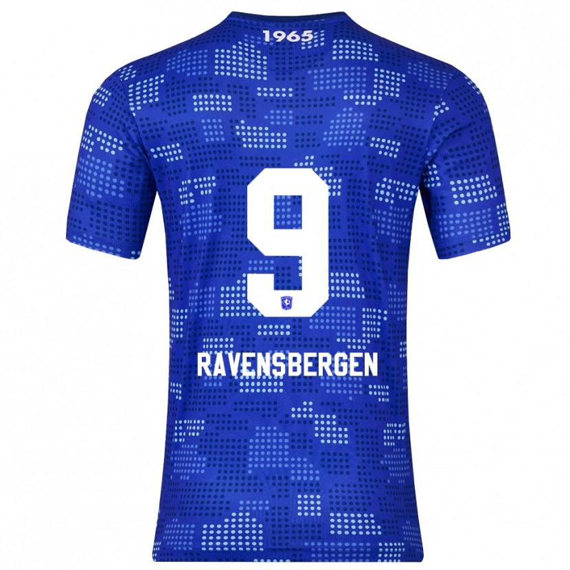 Danxen Heren Jaimy Ravensbergen #9 Blauw Hemelsblauw Uitshirt Uittenue 2025/26 T-Shirt