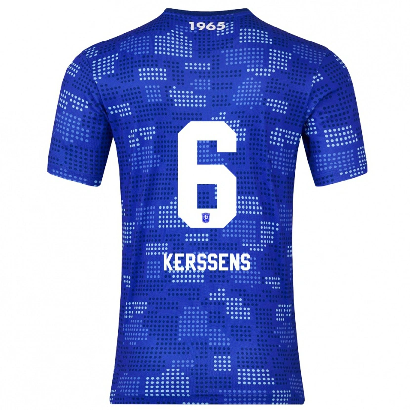 Danxen Heren Tom Kerssens #6 Blauw Hemelsblauw Uitshirt Uittenue 2025/26 T-Shirt